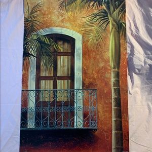 Moroccan Balcony II by Lei Chen, Art Print 36" x 24"